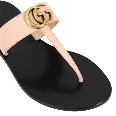 sandali gucci bassi|gucci sandals.